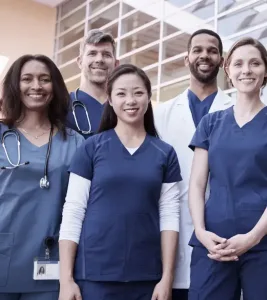 A group of medical professionals